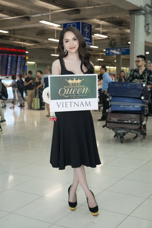 Hương Giang Idol tự tin khoe tiếng Anh trôi chảy tại Hoa hậu Chuyển giới Quốc tế 2018 - Ảnh 2.