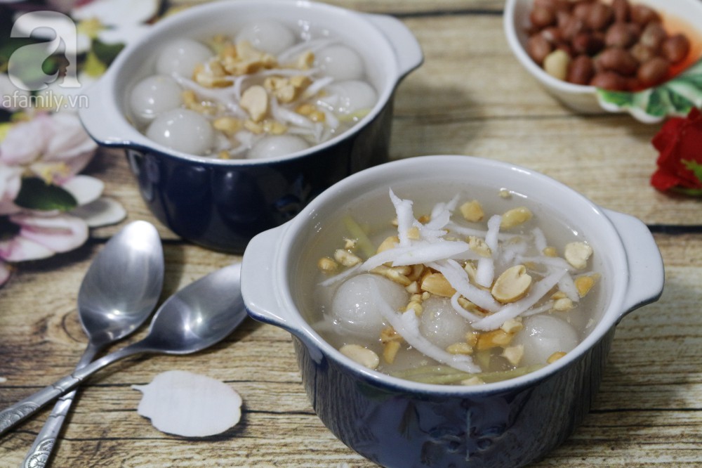 Ch&egrave; bột lọc bọc dừa ngon ngọt thanh m&aacute;t - Ảnh 6.