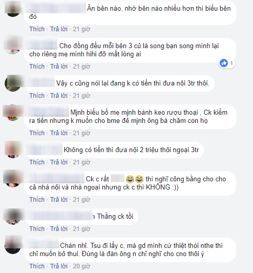 Cả năm nhờ ngoại chăm con, cuối năm vợ cho hai bên nội ngoại 5 triệu, chồng liền ý kiến: Cho ngoại 3 triệu thôi - Ảnh 3.