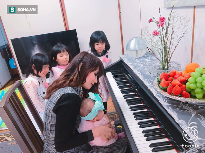 Người phụ nữ Việt và 4 đứa con vô cùng đáng yêu trên đất Nhật gây sốt - Ảnh 4.