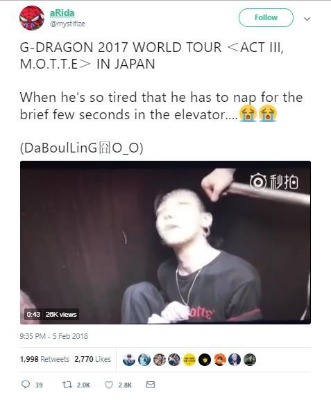 Clip G-Dragon gầy như bộ xương di động, tiều tụy sắp ngất trong hậu trường show khiến công chúng phải suy ngẫm - Ảnh 8.
