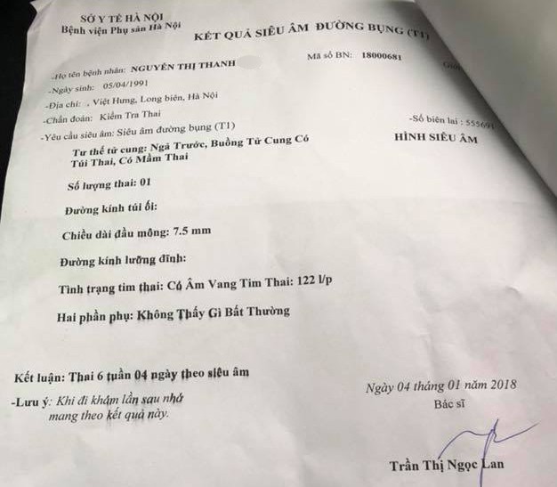 Hà Nội: Thai phụ suýt bị mất con vì bác sĩ chẩn đoán thai chết lưu quá vội vàng - Ảnh 3.