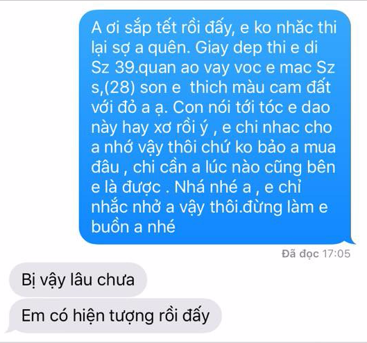 Các chị thi nhau nhắn tin theo trào lưu đòi quà sắp Tết rồi, em sợ anh quên, và đây là phản ứng của các anh chồng - Ảnh 3.