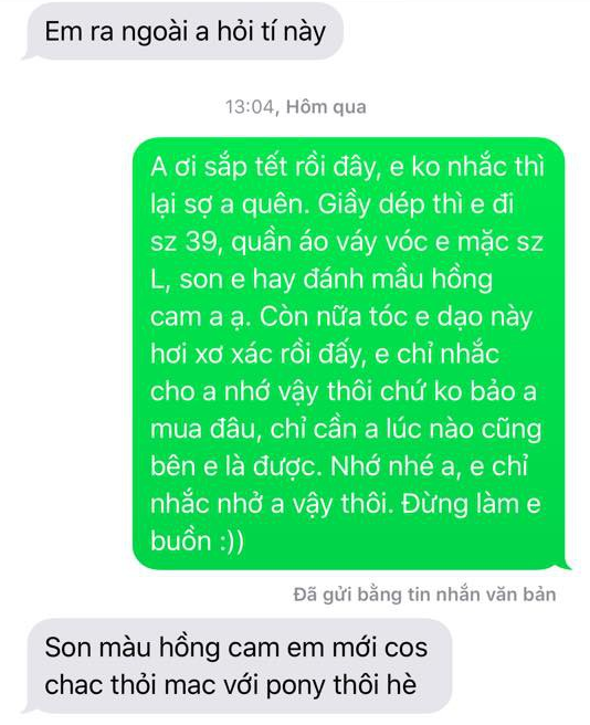 Các chị thi nhau nhắn tin theo trào lưu đòi quà sắp Tết rồi, em sợ anh quên, và đây là phản ứng của các anh chồng - Ảnh 24.