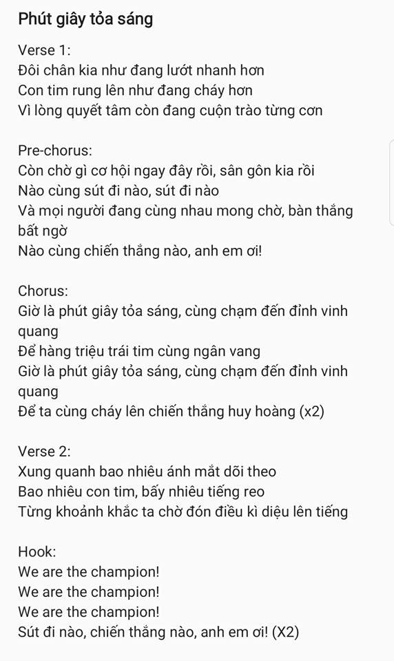 Ăn mừng chiến thẳng kiểu Khắc Hưng: Sáng tác ngay bài hát tặng U23 Việt Nam  - Ảnh 3.