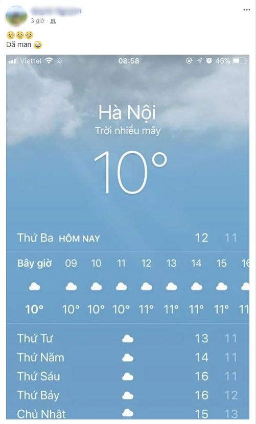 Hình ảnh được chia sẻ nhiều nhất ngày hôm nay: Bảng báo nhiệt độ tụt xuống số 9, Hà Nội lạnh teo như Bắc Cực - Ảnh 5.
