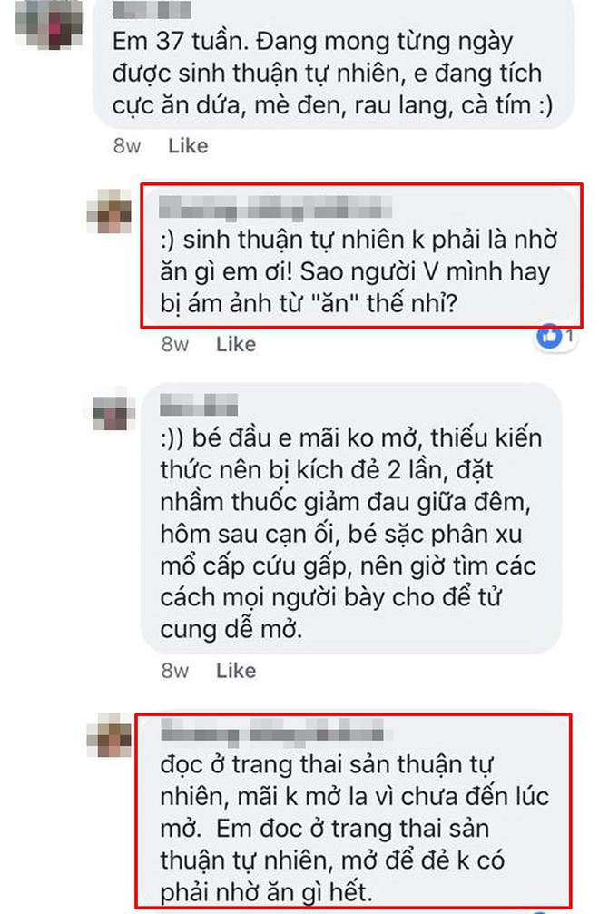 Sốc trước những bình luận từ tài khoản facebook tư vấn sinh thuận tự nhiên: Mấy con kia đẻ sao, con người đẻ vậy! - Ảnh 6.