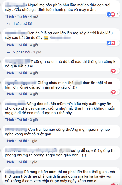 Vừa giận vừa thương trước lý sự của cậu bé không chịu ăn cơm: “Con biếng ăn vì con sợ mẹ già đi!” - Ảnh 2.