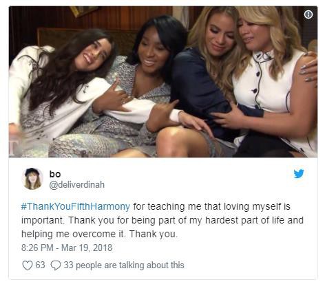 Fan đồng loạt hashtag #ThankYou khi hay tin Fifth Harmony ngưng hoạt động vô thời hạn - Ảnh 7.