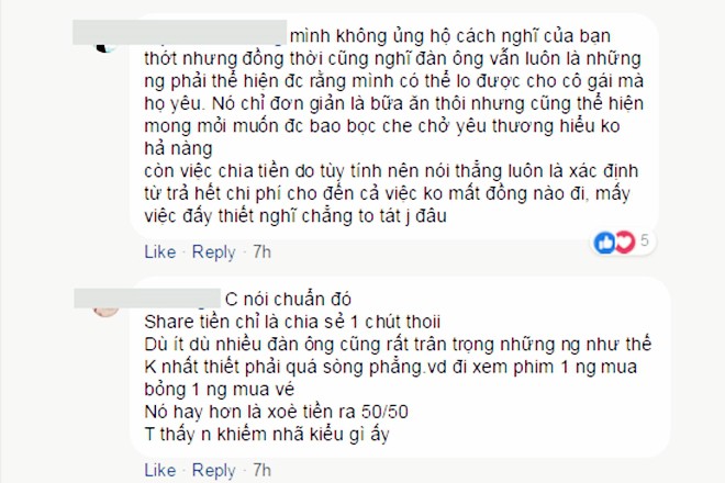 Cô nàng gây bão MXH vì chuyện cưa đôi tình phí: Bạn trai không nhận tiền thì không được, nhận thì bảo sĩ diện hão - Ảnh 6.