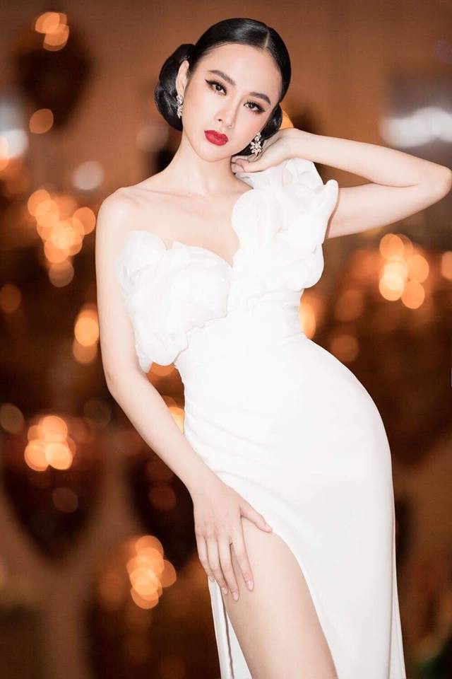 Hoa hậu Hương Giang táo bạo với đầm xẻ cao tận hông, thách thức  cả cô nàng táo bạo Angela Phương Trinh - Ảnh 7.