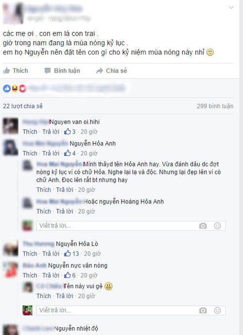Cười ra nước mắt với những siêu phẩm đặt tên con theo họ yêu cầu của cư dân mạng - Ảnh 14.