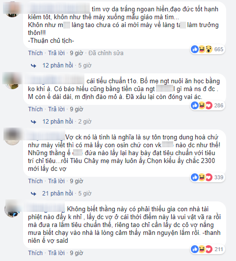 Bảng thông báo tuyển vợ 12 tiêu chí khắt khe dậy sóng MXH: Gái Hà Nội, chân dài, da trắng, biết dọn dẹp, nấu ăn - Ảnh 3.