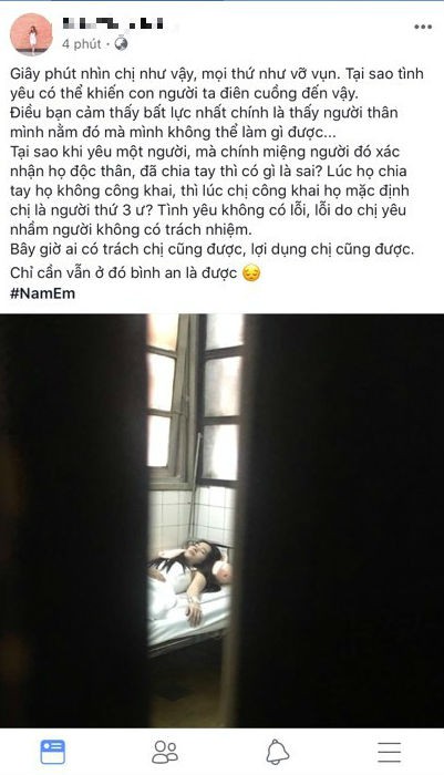 Lộ hình ảnh Nam Em tiều tụy trong bệnh viện sau scandal tình ái với Trường Giang - Ảnh 2.