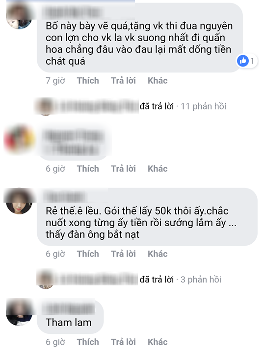 Chồng tặng 50 triệu làm quà sinh nhật, còn thuê quấn thành bó hoa tốn 1,5 triệu tiền công, cô vợ xót tiền, chị em tranh cãi  - Ảnh 4.