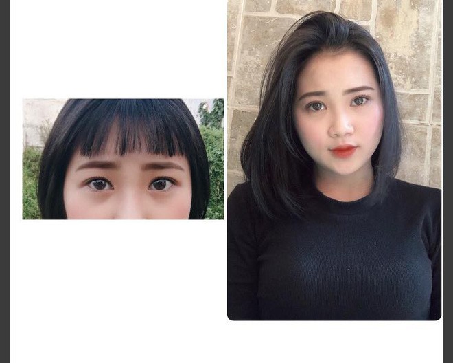 Cô gái trước và sau khi cắt tóc khiến dân mạng không khỏi ngỡ ngàng - Ảnh 11.