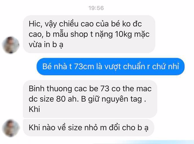 Khi con trai bạn có 73cm mà người bán hàng online cứ đinh ninh cao cả mét, quần đũi mua về biến thành váy đụp là chuyện dễ hiểu thôi!  - Ảnh 5.