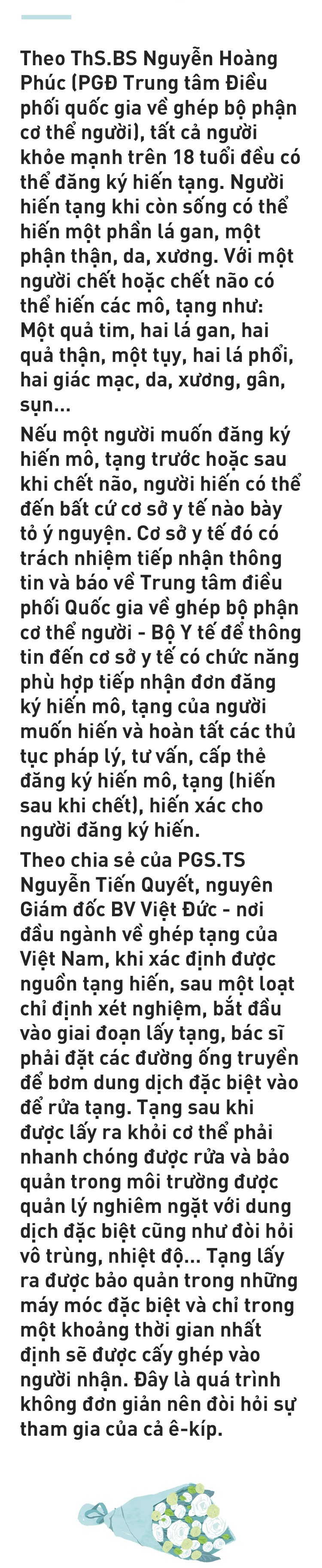 Vợ hiến tạng chồng, mẹ mang tạng con cứu 6 người: Khi cái chết hồi sinh sự sống khác - Ảnh 16.