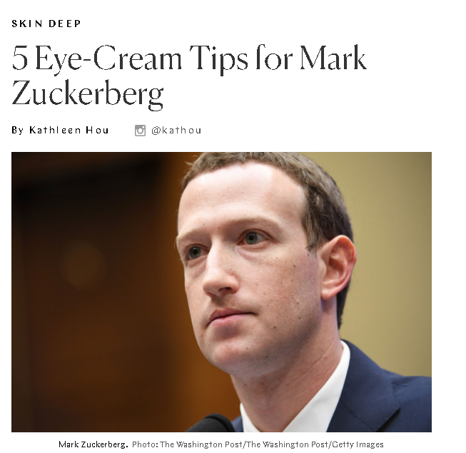 Bị soi đủ thứ, giờ đến cả quầng thâm mắt của Mark Zuckerberg cũng được dân tình tư vấn xem nên dưỡng như thế nào - Ảnh 3.