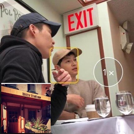 Hé lộ hình ảnh hiếm hoi Song Joong Ki đi nhậu cùng bạn bè tại Mỹ  - Ảnh 1.