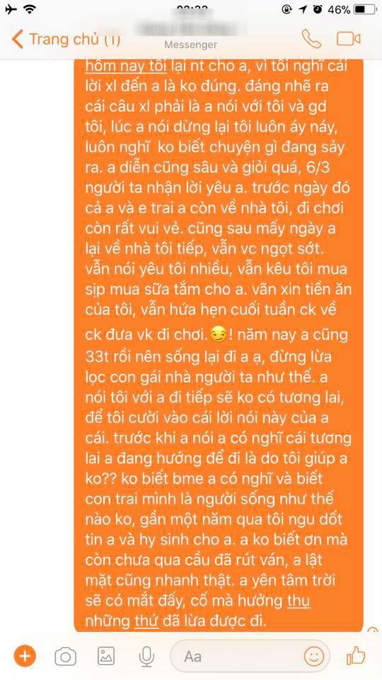 Yêu nhau sắp cưới đến nơi, mới giận hờn hơn chục ngày, cô gái đã bị người yêu bỏ rơi để đi lấy vợ - Ảnh 2.