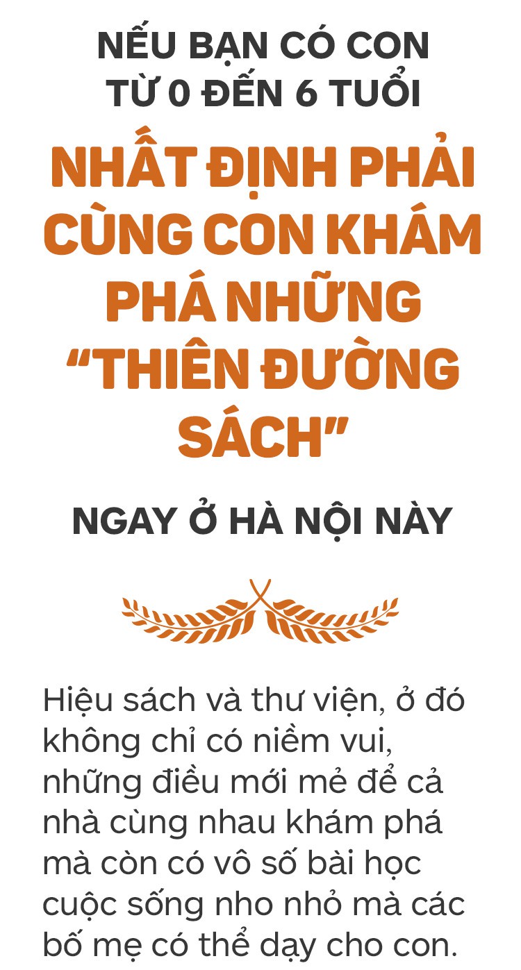 Nếu bạn có con từ 0 đến 6 tuổi, nhất định phải cùng con khám phá những “thiên đường sách” ngay ở Hà Nội này - Ảnh 1.