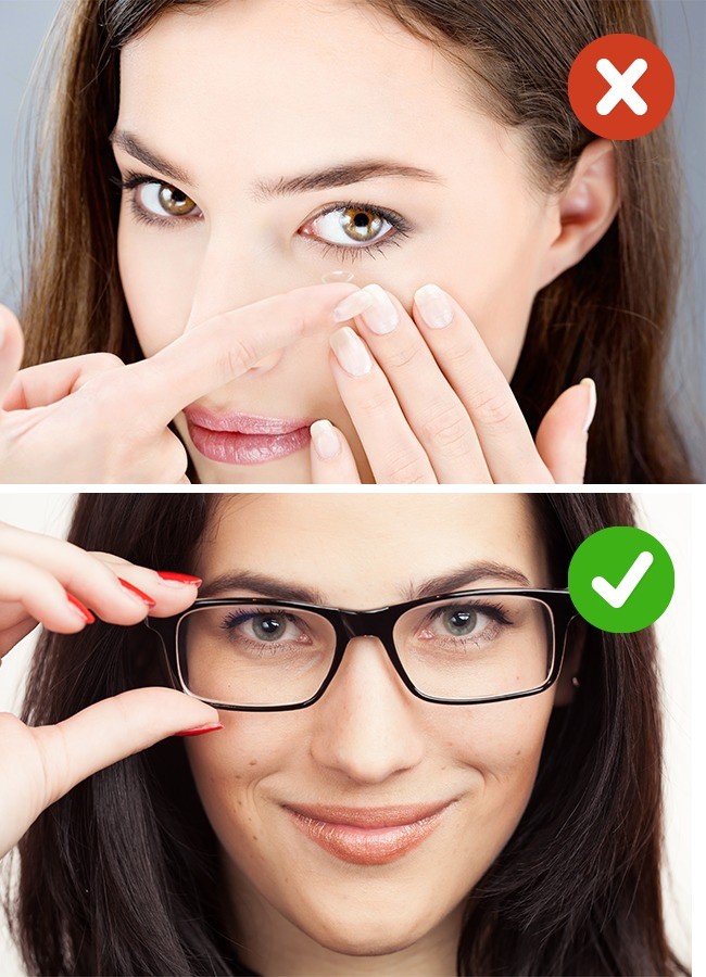 Bác sĩ mắt chia sẻ 4 điều bạn tuyệt đối không bao giờ được làm với kính áp tròng - Ảnh 3.
