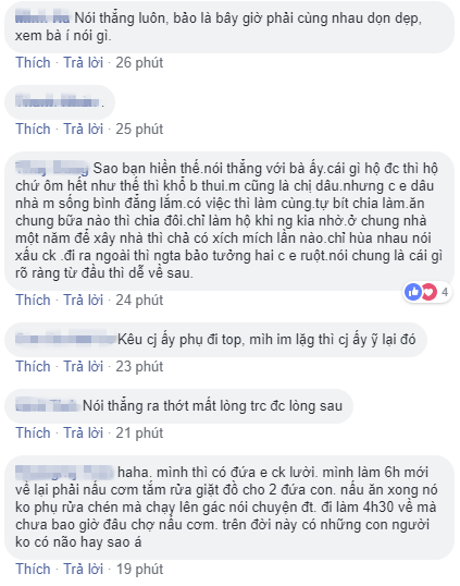 Chị dâu chồng toàn tìm cớ trốn việc, dâu thứ khổ tâm đăng đàn xin cao kiến, 500 chị em cùng đưa ra cách này - Ảnh 2.