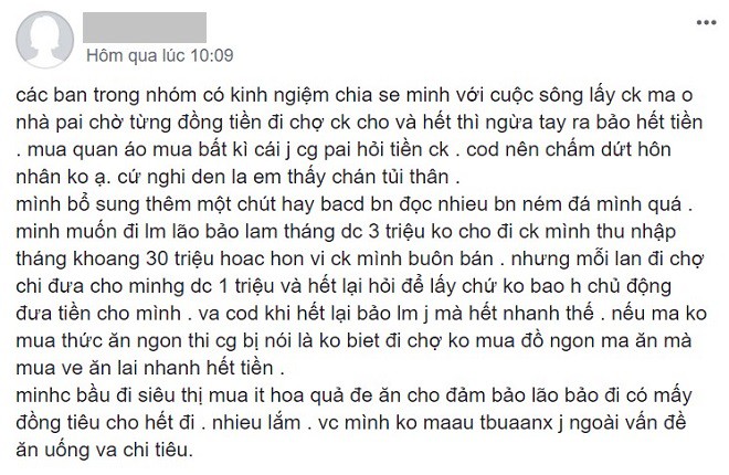 Cô gái bị ném đá vì chỉ ở nhà chờ chồng cho tiền tiêu vẫn đòi ly hôn, nhưng ít ai hiểu sự thật đằng sau - Ảnh 2.