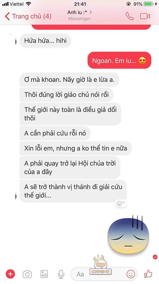 Cái kết bất ngờ cho cô gái giả vờ mang thai để kéo người yêu ra khỏi Hội Thánh Đức Chúa Trời - Ảnh 9.