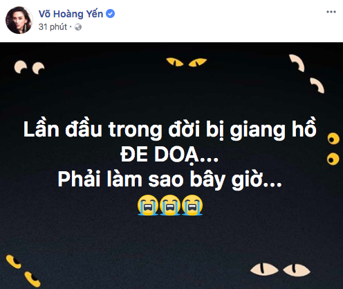 Võ Hoàng Yến gây xôn xao khi tiết lộ đang bị giang hồ đe doạ - Ảnh 1.