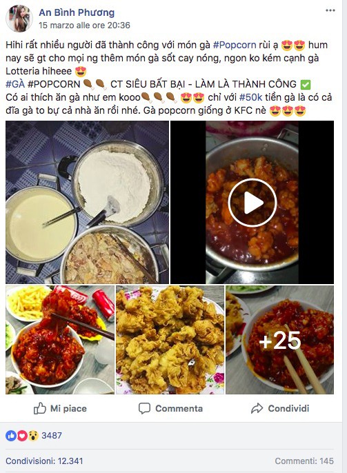 Cô gái 9X chia sẻ công thức làm gà popcorn tuyệt đỉnh hút 16 ngàn lượt like share MXH - Ảnh 1.