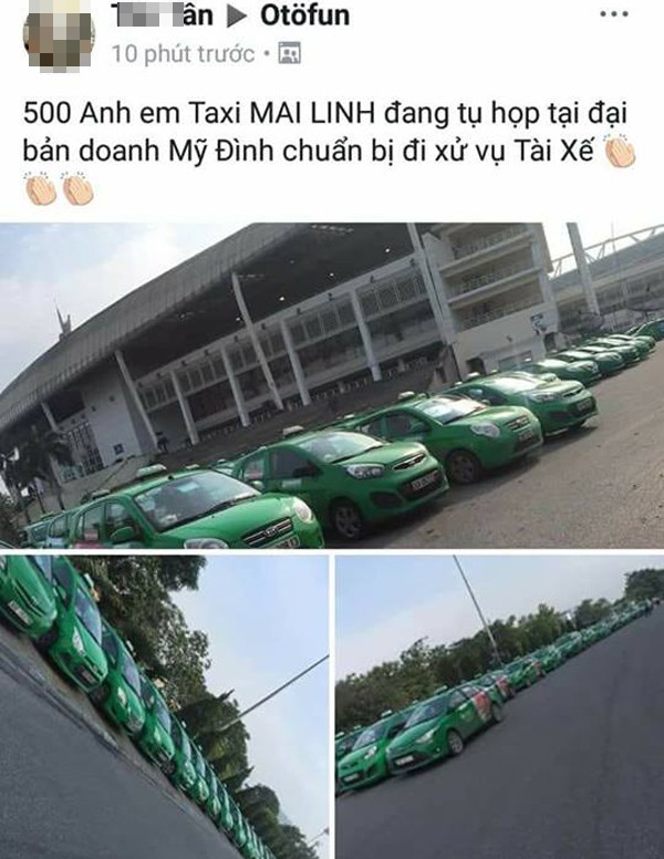 Sự thật thông tin xôn xao hàng trăm tài xế taxi Mai Linh tụ tập xử người đàn ông đánh tài xế - Ảnh 1.