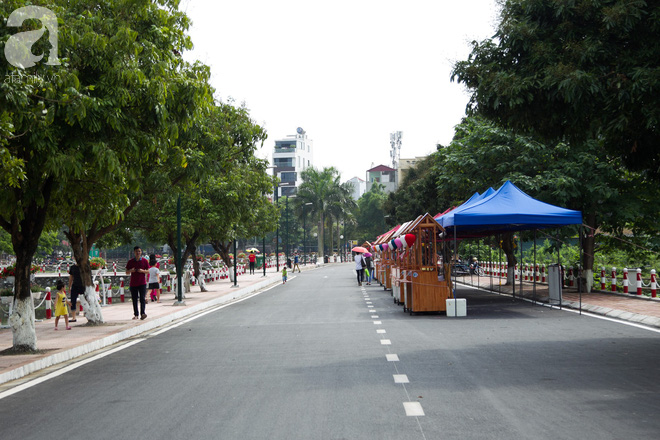 Phố đi bộ Trịnh Công Sơn vắng vẻ trong sáng đầu tiên khai trương - Ảnh 3.