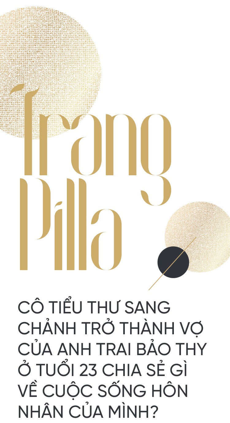 Trang Pilla - cô tiểu thư sang chảnh trở thành vợ của anh trai Bảo Thy ở tuổi 23 chia sẻ gì về cuộc sống hôn nhân của mình? - Ảnh 1.
