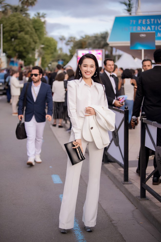 Nhã Phương đọ sắc cùng HH Đỗ Mỹ Linh và Lý Nhã Kỳ trong sự kiện thời trang tại Cannes - Ảnh 8.