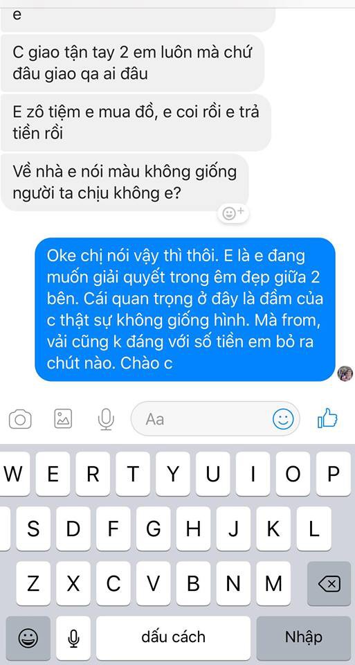 Váy mua online khác xa hình, chủ shop khẳng định do khách không xem kĩ, chụp ảnh phản hồi không có tâm - Ảnh 7.