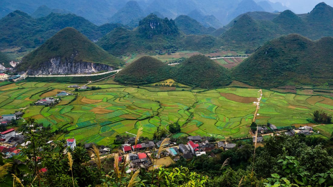 Best vietnam. Dong van Karst Plateau Geopark.