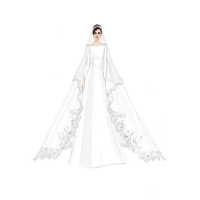 Trông thì tối giản nhưng 2 mẫu váy cưới của Meghan Markle trị giá ...