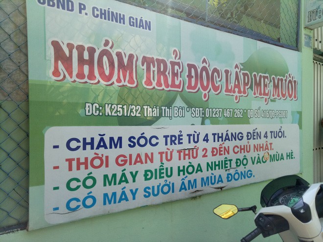  Vụ bạo hành trẻ em ở Đà Nẵng: Chủ cơ sở nói đó là phương pháp dọa trẻ - Ảnh 1.