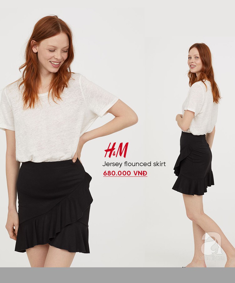 Eo 64 - 68 | CHÂN VÁY CHẤM BI ZARA BASIC 4411