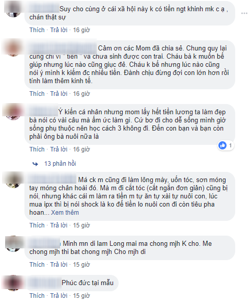 Bị mẹ chồng mắng sau khi đi làm chân mày về, nàng dâu oan ức mách 500 chị em nào ngờ gây tranh cãi - Ảnh 3.