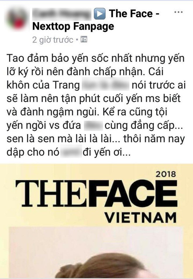Võ Hoàng Yến bị soi bấm “like” chia sẻ mỉa mai Minh Hằng không cùng đẳng cấp để làm HLV “The Face” - Ảnh 1.