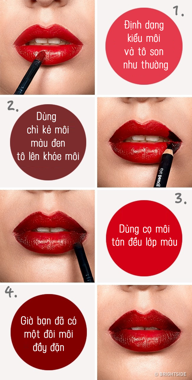 6 ways to make your lips look plump without using fillers - Photo 1.