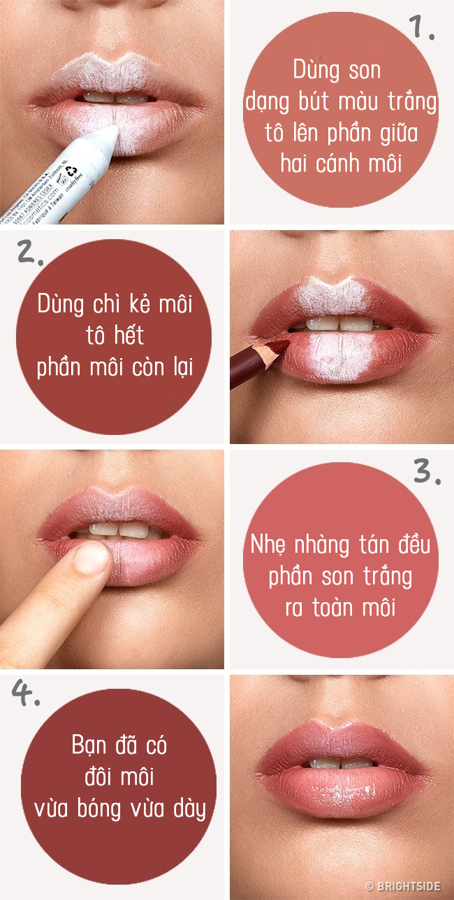 6 cách trang điểm hô biến đôi môi trông căng mọng hơn mà không cần phải tiêm filler - Ảnh 8.