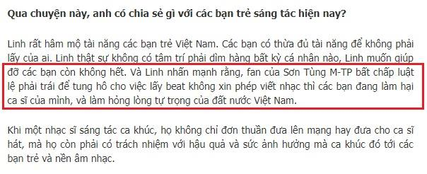 Từng gay gắt chuyện Sơn Tùng đạo nhạc, nhưng nay Dương Khắc Linh lại bất nhất quan điểm khi sáng tác của mình giống nhạc người khác? - Ảnh 4. Từng gay gắt chuyện Sơn Tùng đạo nhạc, nhưng nay Dương Khắc Linh lại bất nhất quan điểm khi sáng tác của mình giống nhạc người khác? - Ảnh 4.