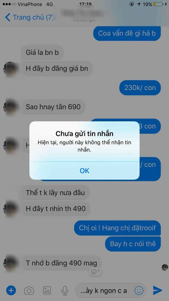 Đã đặt tôm cho vui mồm, khách không nhận sai còn chặn cả facebook chủ shop bán hàng - Ảnh 3.