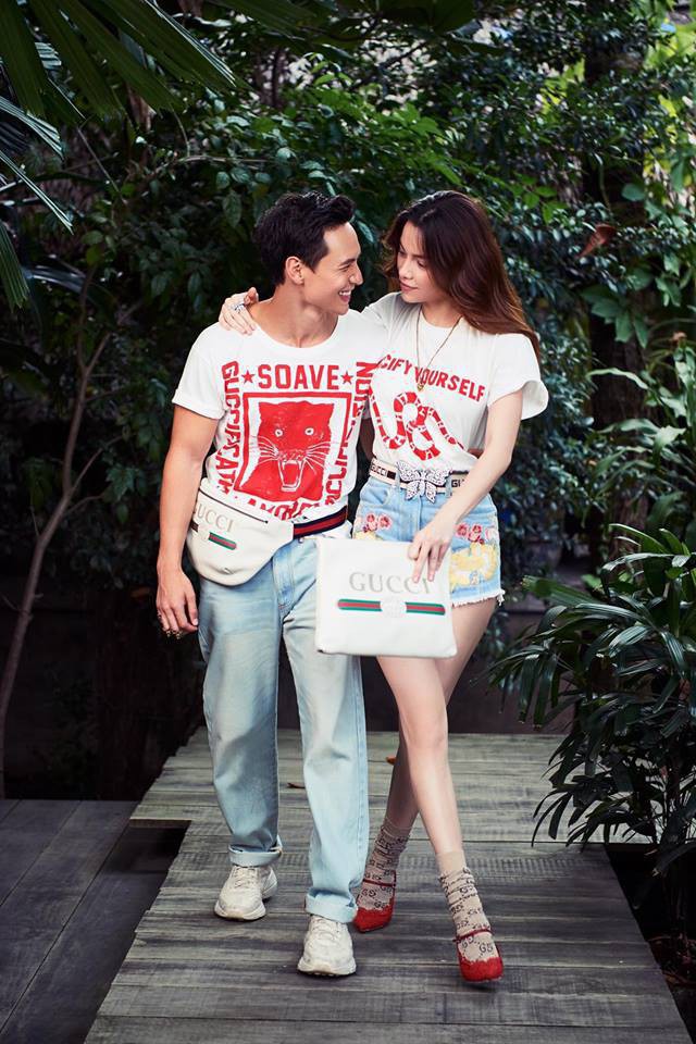Nam tính ngời ngời, nhưng Kim Lý lại đụng hàng hết áo phông đến kính mắt với Kỳ Duyên - Ảnh 9. Nam tính ngời ngời, nhưng Kim Lý lại đụng hàng hết áo phông đến kính mắt với Kỳ Duyên - Ảnh 9.