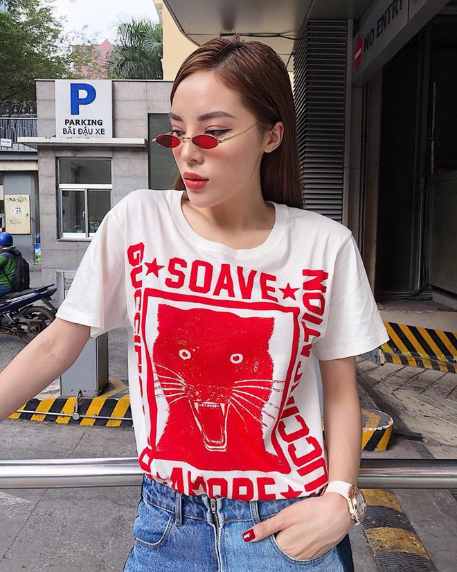 Nam tính ngời ngời, nhưng Kim Lý lại đụng hàng hết áo phông đến kính mắt với Kỳ Duyên - Ảnh 10. Nam tính ngời ngời, nhưng Kim Lý lại đụng hàng hết áo phông đến kính mắt với Kỳ Duyên - Ảnh 10.