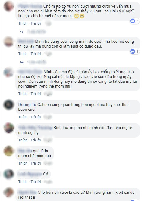 Đăng đàn định nói xấu mẹ chồng lấy nón cưới của con dâu mang đội, cô gái không ngờ bị ăn chửi sấp mặt - Ảnh 4.